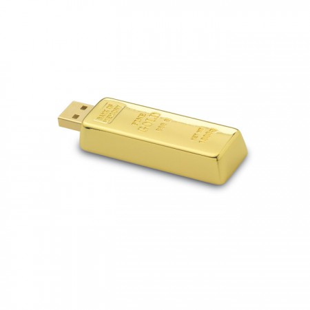 Goldbarren USB-Stick als Werbepräsent