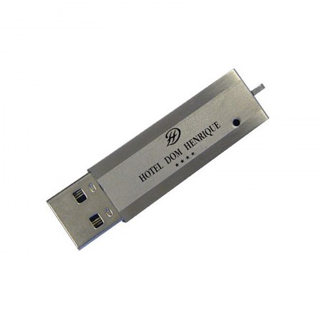 Edler USB-Stick mit Verschlusskappe als Werbeprodukt