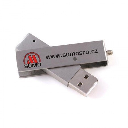 USB-Stick mit Drehverschluss als Werbeträger